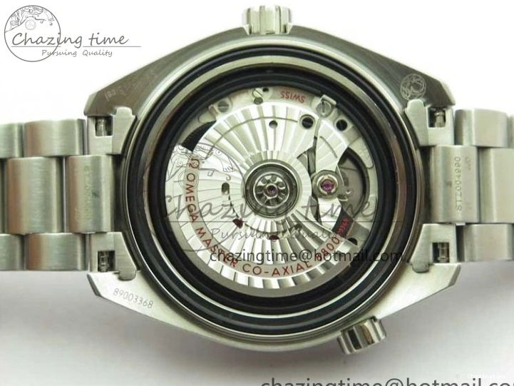 0116 Planet Ocean 39.5mm Black Ceramic Bezel SS VSF 1:1 Best Edition Black Dial on SS Bracelet A Stretchable 7890
